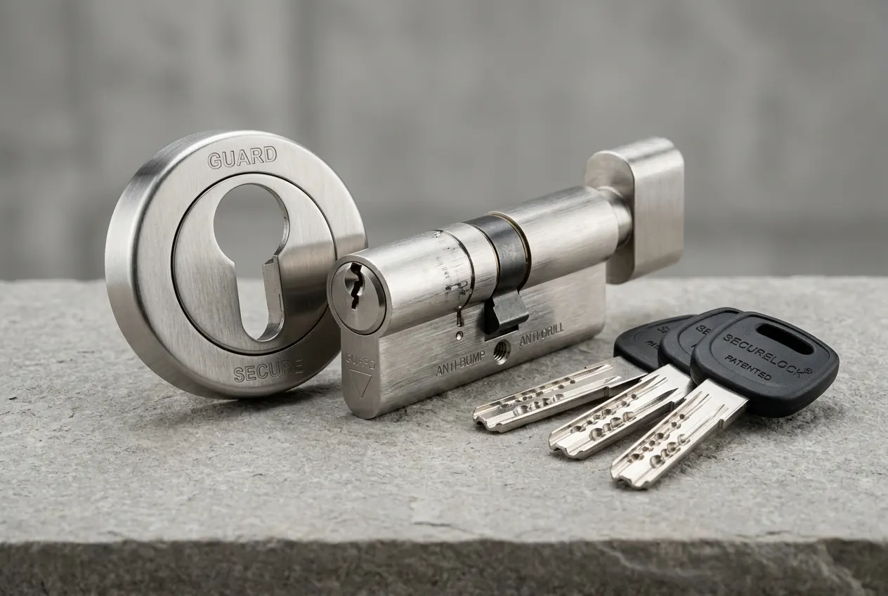 Stock propio de bombillos y cerraduras de seguridad