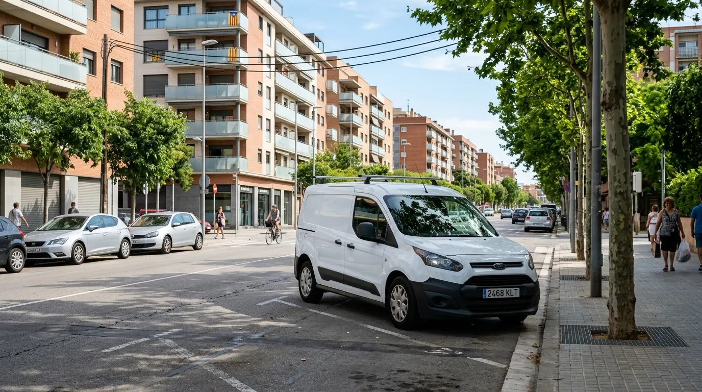 Furgoneta de intervención rápida en Hospitalet